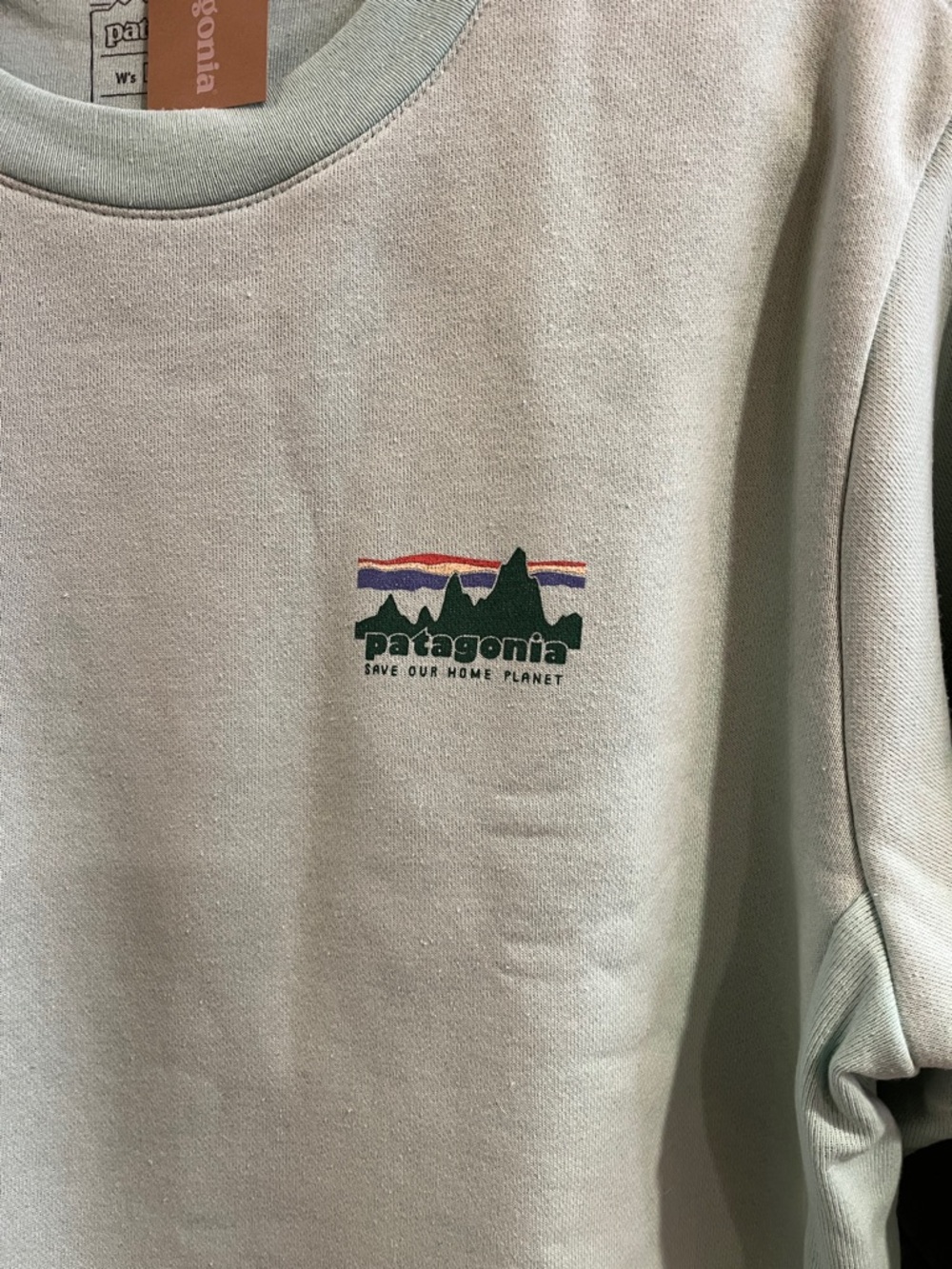 Patagonia uprisal 73 skyline crew rinsed green men med, women lg heavier warm - Picture 2 of 11